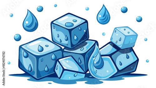 Ice cubes