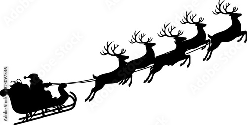 detailed vector minimalist winter christmas holiday santa claus dear street jesus 2026