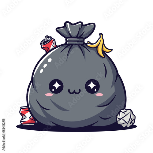 garbage, trash, waste material, household waste, rubbish disposal, waste management, litter, discarded items, landfill waste, recycling contrast, environmental concern, waste bin contents, unwanted de