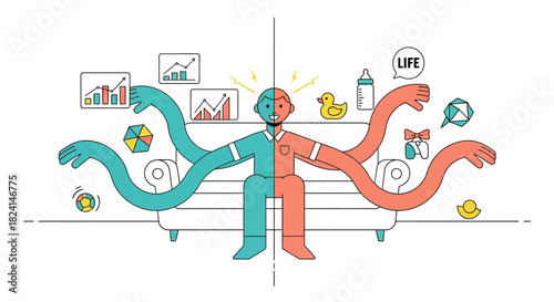 Work-Life Balance Duality Juggling Professional and Personal Responsibilities
