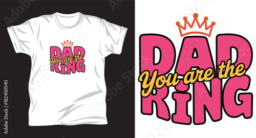 Family graphic vector T shirt design print.