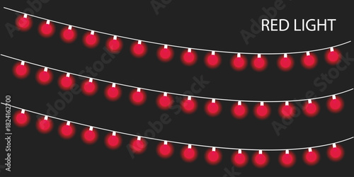 vactors glowing light effect with transparent rays