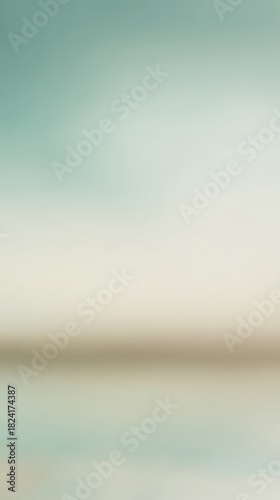 Mint Sage Beige Gradient Background