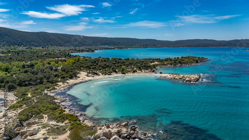 Fototapeta Naklejka Na Ścianę i Meble -  Karydi Beach in Vourvourou, Chalkidiki, Greece