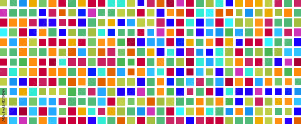 Fototapeta premium abstract background with colorful squares
