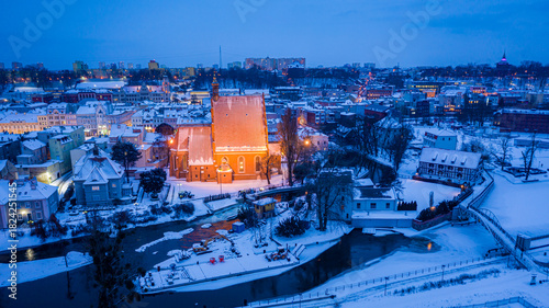 Opera in Bydgoszcz in winte...