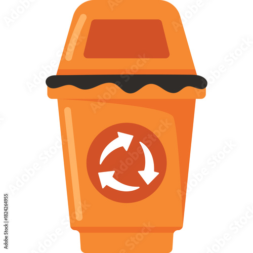 Recycle Trash Can