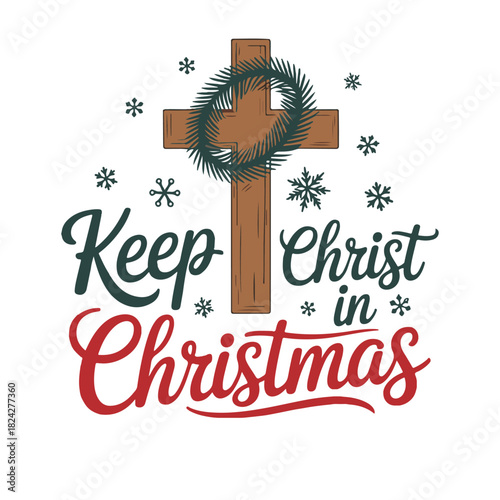 Keep Christ in Christmas Svg 