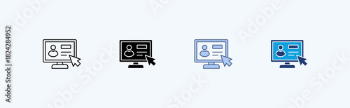 Account Multiple Icon Illustration Vector