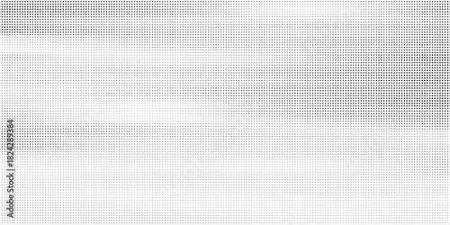 Dotted halftone gradient texture. Vanishing polka dot background. Repeating dots gradation pattern background. Black fading comic pop art overlay backdrop. Raster effect wallpaper. Vector halftone