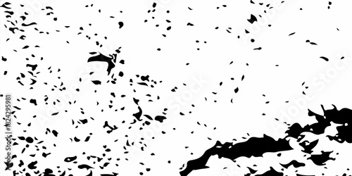 Grunge frame border texture on isolate background. Old grunge frame with dust texture. Texture black frame old grunge square frame.