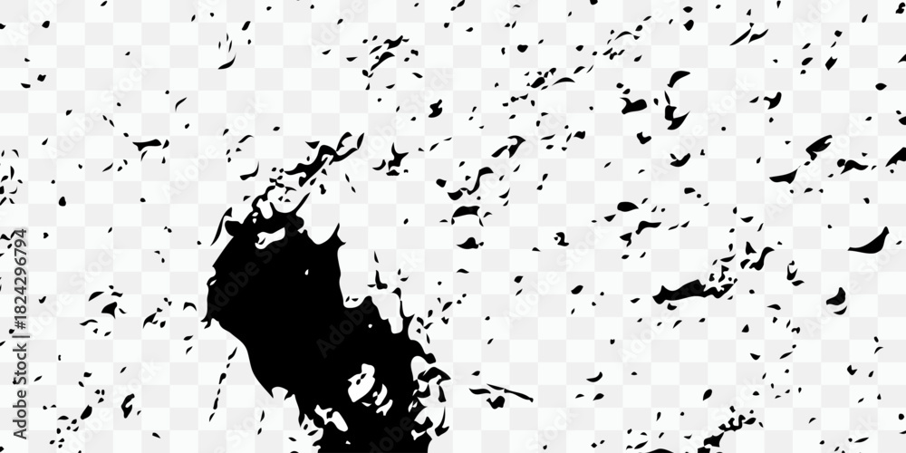 Obraz premium PNG cracked ground. ground distress texture. damage texture. old wall background crack vector, grunge texture.