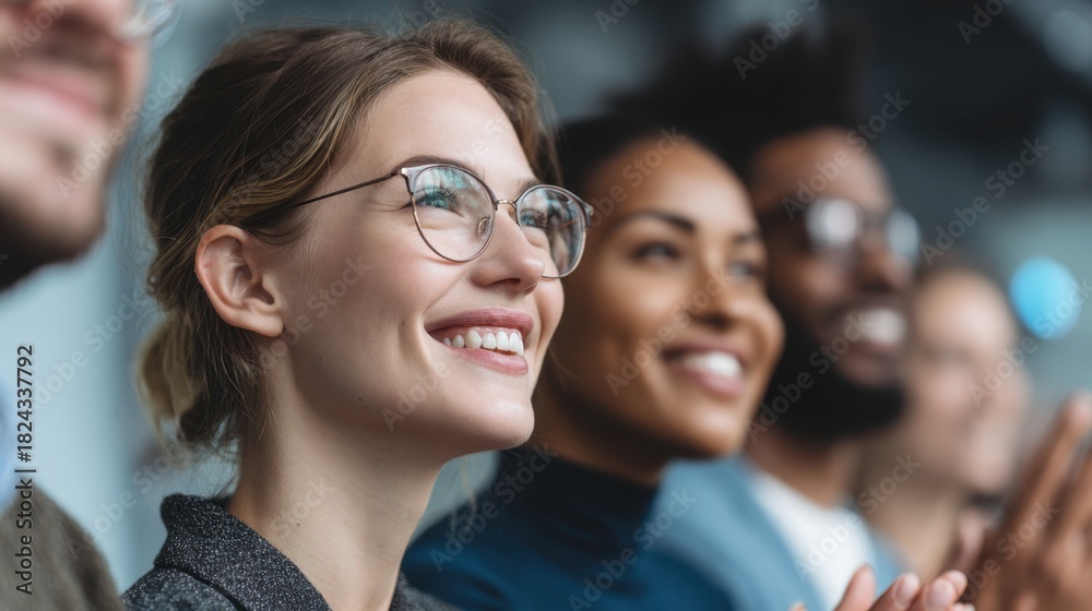 Obraz premium Creating engagement involves recognition, open communication, and participation, helping employees feel committed and inspired at work. 