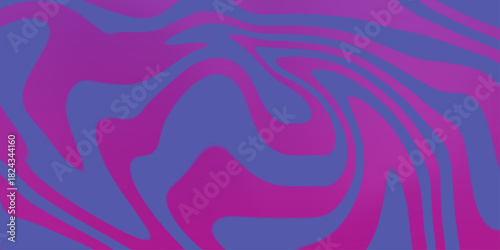 Aesthetic background of purple liquid wave seamless pattern. wavy line abstract background. Psychedelic groovy.  Abstract background pattern with colorful waves.
