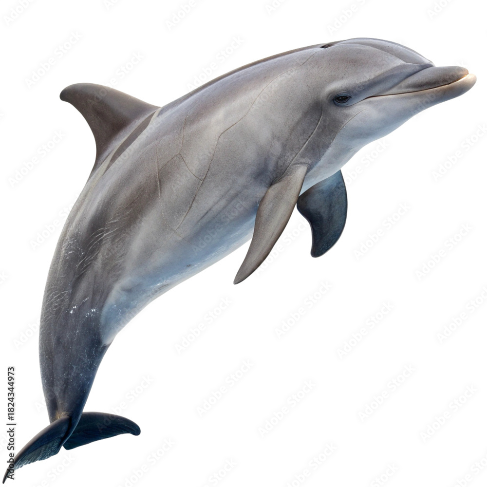 Fototapeta premium High Resolution Dolphin Image for Wildlife and Ocean Media