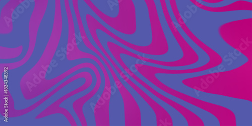 Aesthetic background of purple liquid wave seamless pattern. wavy line abstract background. Psychedelic groovy.  Abstract background pattern with colorful waves.
