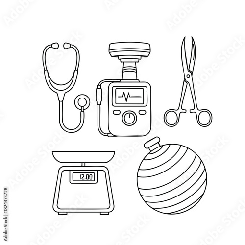 Medical Icons Set for Healthcare Professionals