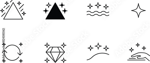 Collection of simple hand-drawn vector flowers and leaves in soft pastel colors, representing spring, nature, vintage, and garden elements.