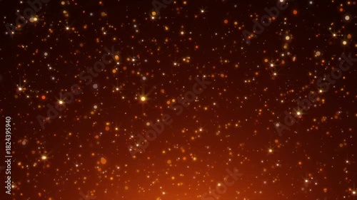 Bokeh Particle Falling Video Background VJ loop.