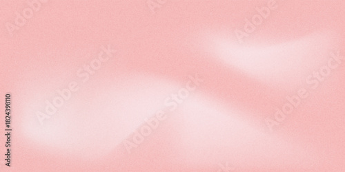 Pink white abstract background, grainy texture smooth color gradient noise texture, copy space