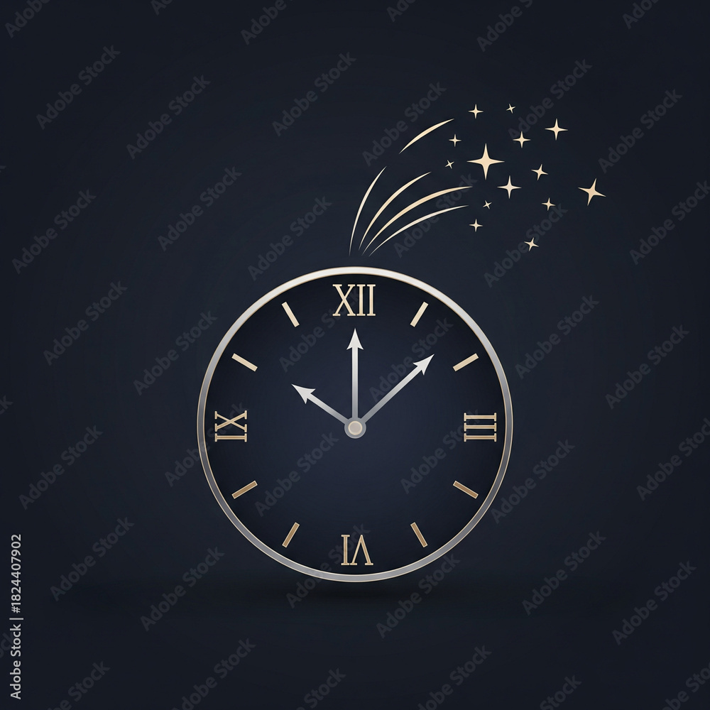 custom made wallpaper toronto digitalnew year clock