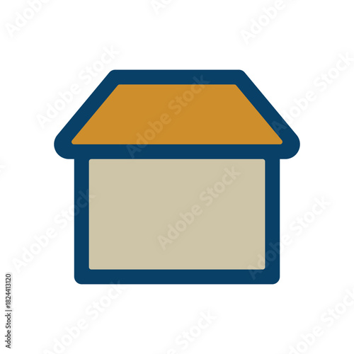 住宅のアイコンイラスト