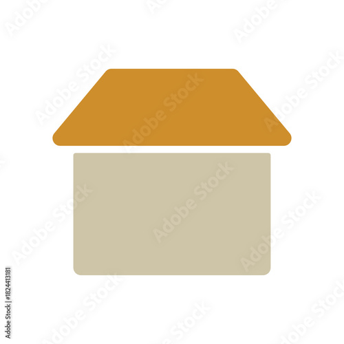 住まいのシルエットアイコンイラスト