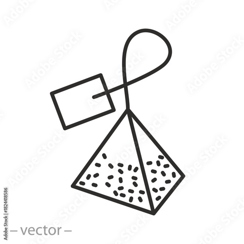 Pyramid Tea Bag Icon