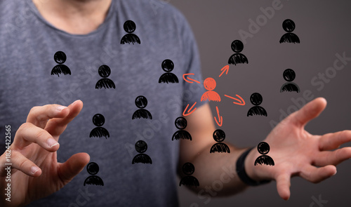 Image depicts influencer ma...