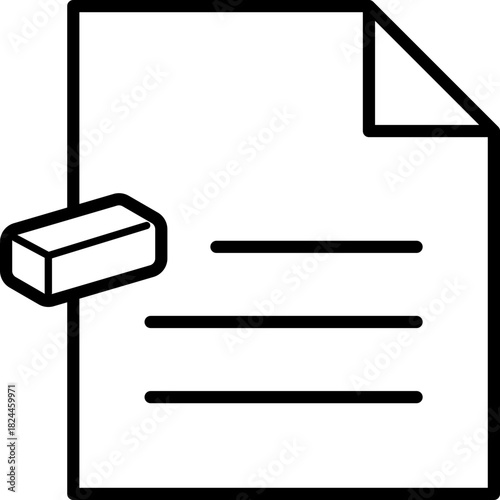 Data Deletion, Cleaning Data, and Correction File Icon