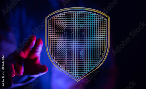 Abstract image showing a ha...