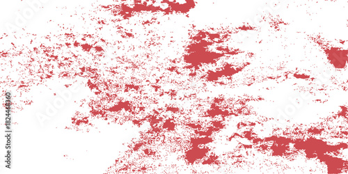 Abstract red paint and blood splash splatter grunge texture vector illustration design for Christmas backdrop decoration
