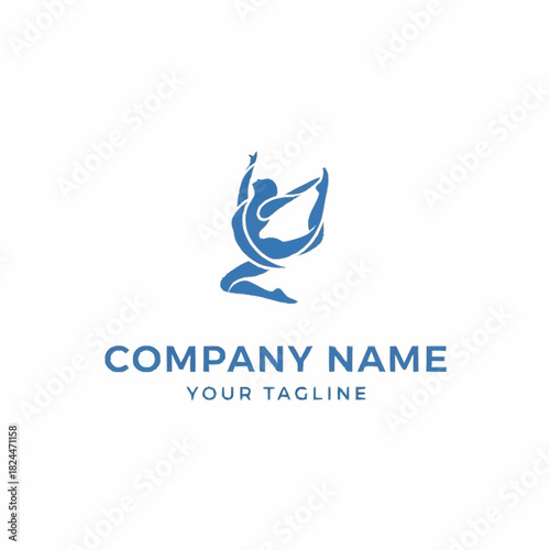 Graceful dancer in dynamic pose, embodying movement and artistry, a visual representation.