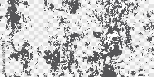 PNG Vintage black and white leopard seamless grunge texture design background illustration. 