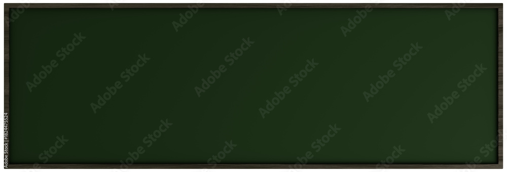 Fototapeta premium 3D素材_フレーム_黒板_長方形