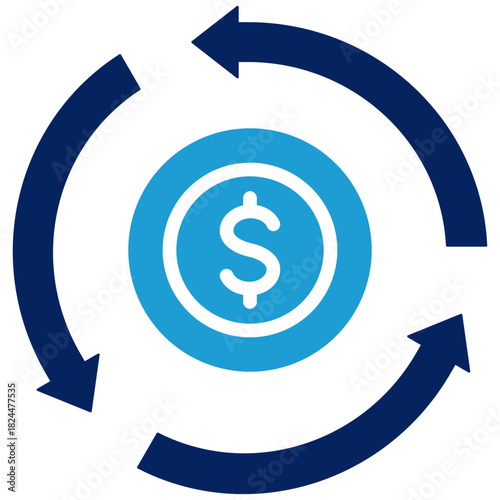 Money Circulation Icon