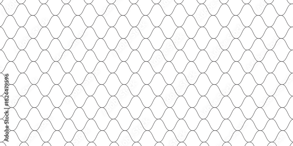 Naklejka premium Black snake skin pattern isolated on white background eps 10