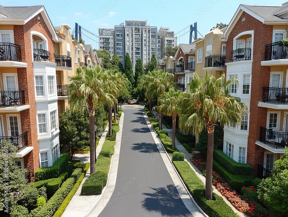 Obraz premium Charleston South Carolina skyline