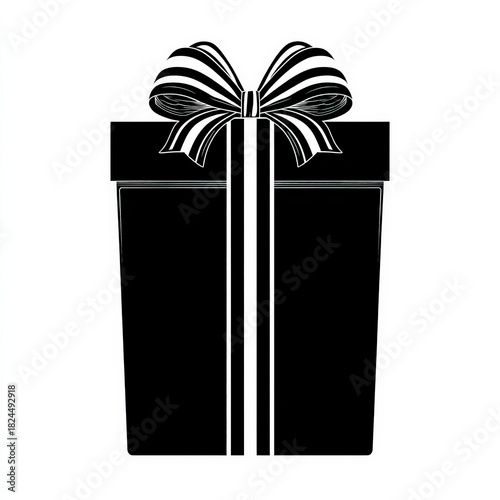 Nice Gift box silhouette