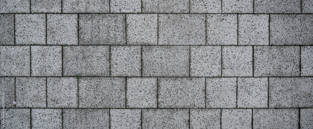 Obraz premium gray brick rocks stone paved floor texture design