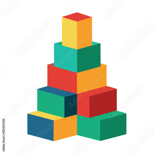 colorful building blocks
