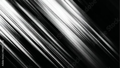 Abstract diagonal white light streaks creating a dynamic motion blur effect Vector, illustration
