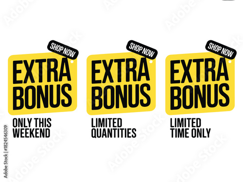 Shop now for extra bonus offers with limited time and quantities.