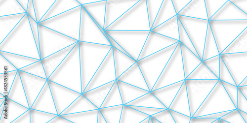 abstract pattern of interconnected nodes and lines in shades of teal and aquamarine. A digital network connection or scientific design with connection and network concept.