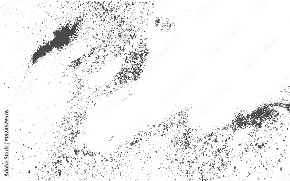 Fototapeta premium Old black grunge texture with rough distressed surface and vintage overlay pattern for abstract dark background design