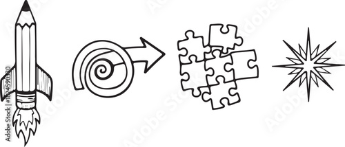 Vector file text isolated on white background, graphic design element, scalable digital illustration, simple typography for creative projects