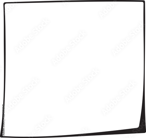 Empty Canvas: A blank, minimalist square with a subtly textured surface, poised to receive new ideas and concepts. This artistic template symbolizes boundless opportunity.