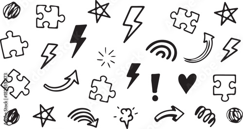 Vector file isolated text graphic on white background simple clean minimalist design element for digital and print media applications