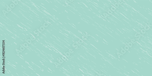 Diagonal streaked grunge texture in mint green. Rough scratched background with distressed paint style. Ideal for vintage design and print layouts.