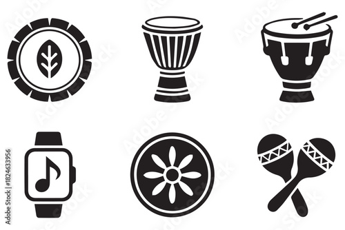 Musical Instruments and Icons Collection